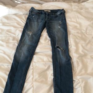 Light Wash Hollister Skinny Jeans